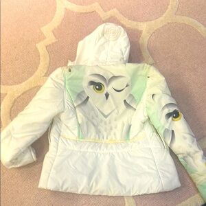 Custo Barcelona White Puffer Coat with Hood